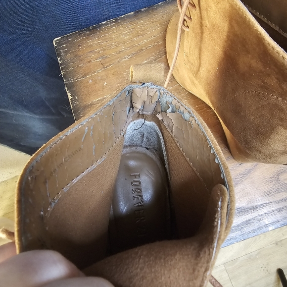 Suede wedges - Picture 4 of 5